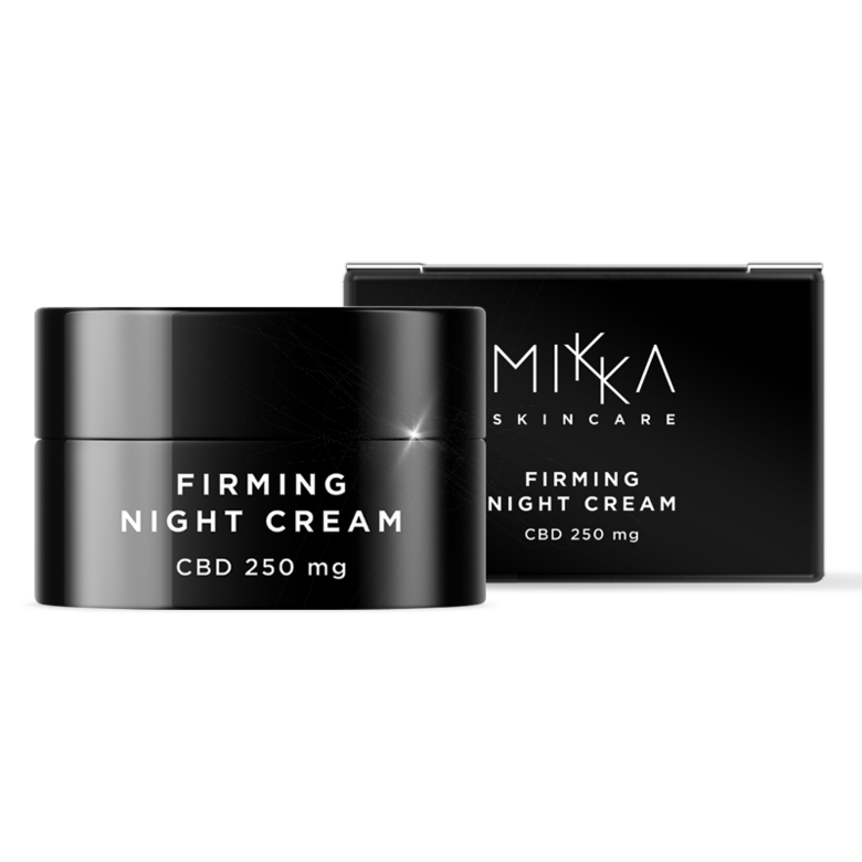 CBD Mikka nostiprinošs nakts krēms – 250mg CBD